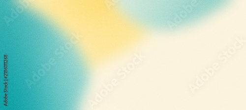 фотографія Cream and teal displaced tangent curves