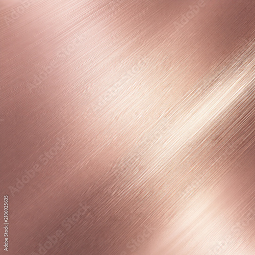 Rose Gold Metallic Texture Backgrounds – Luxury Brushed Metal