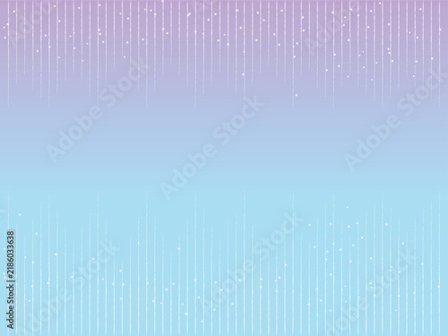 Abstract Pastel Purple and Blue Sparkle Background with Vertical Light Rays