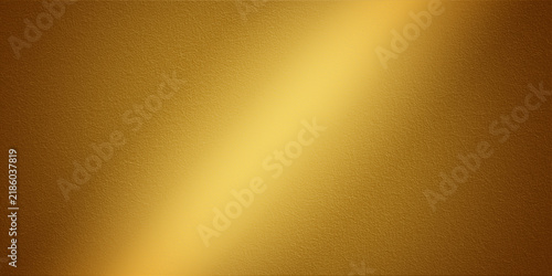 Metallic rough and noise gold foil texture with dot polished glossy abstract background with copy space, metal gradient template for gold border