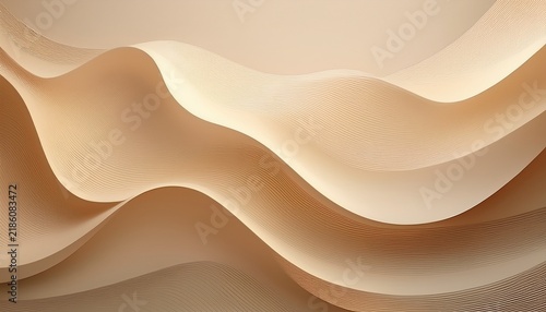 soft cream minimalist abstract background