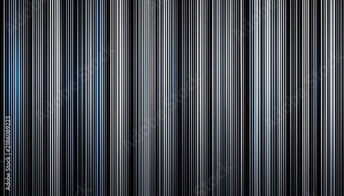 vertical gray and black striped background with subtle blue highlights vertical stripes