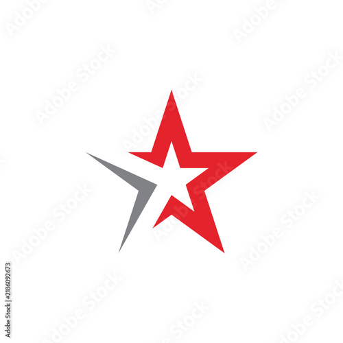 Star logo vector design template