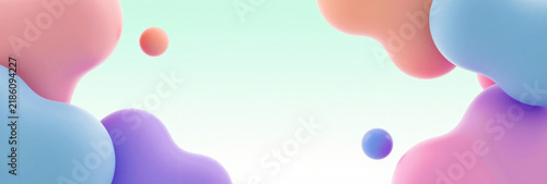 Minimal Creative Abstract Background Header for Presentation