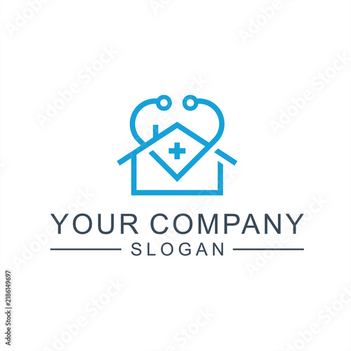 Logo for medical practice - doctors and nurse practitioners caring for patients who live in skilled nursing facilities and long term care facilities, nursing homes, Hospital