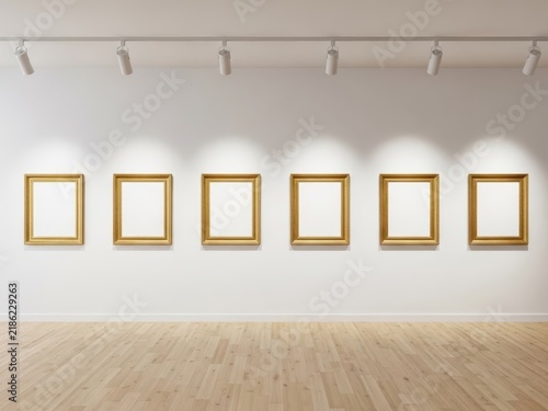 Five modern wooden windows on a building facade