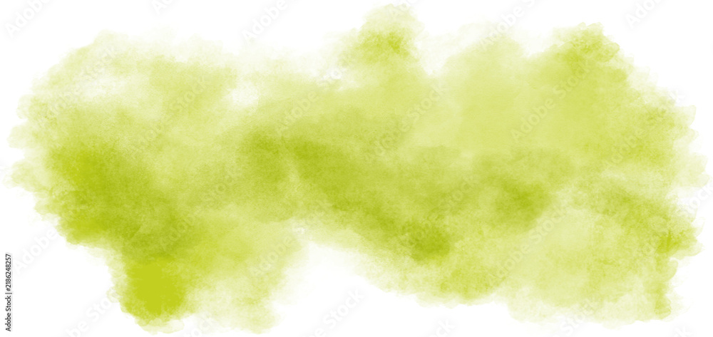 Obraz premium Watercolor stain decoration
