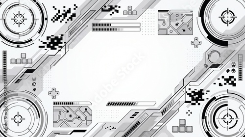 retro music background