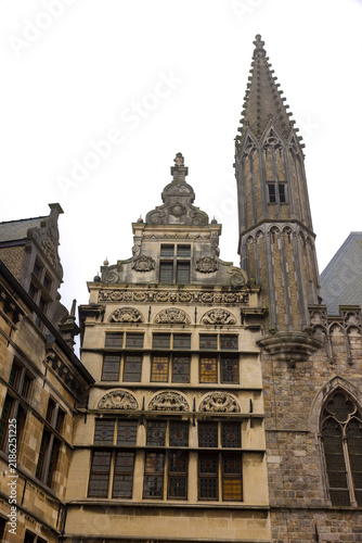 Bild auf Leinwand Cloth Hall Ypres Flandres