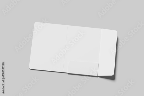 Blank Folder Mockup for Branding and Custom Design
