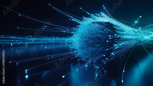 Tapety artystyczne optical fiber 