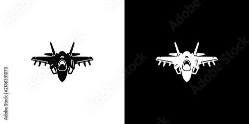 F-35 Stealth Fighter Jet Icon Set