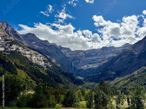 Canvas Print mountains in the alps