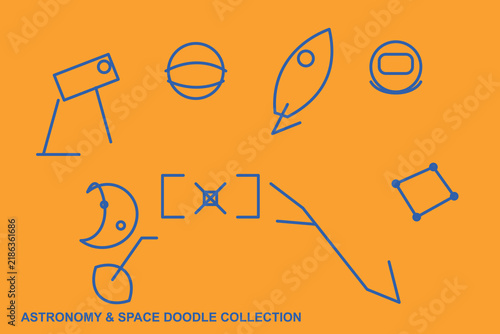 Astronomy Space Doodle