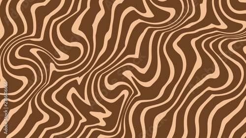 Organic swirling texture showcases intricate brown and white wave patterns forming a seamless, abstract design.