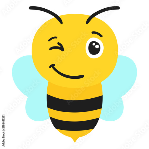 Bee wink muzzle head flat