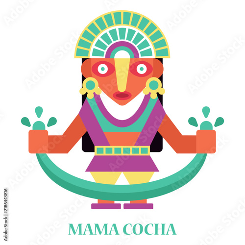 Fotografie Manco cocha inca divinity flat
