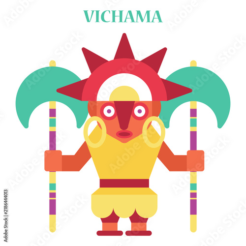 Fotografie Vichama inca divinity flat
