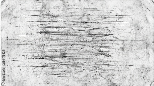 Grungy distressed paper texture with horizontal scratches and weathered vintage surface marks