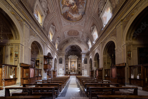 Church of Santa Maria della Concezione dei Cappuccini, in Rome, Italy.