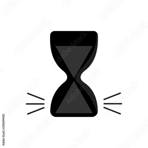  Hourglass Loading Icon - Sand Clock Wait and Time Vector Graphic