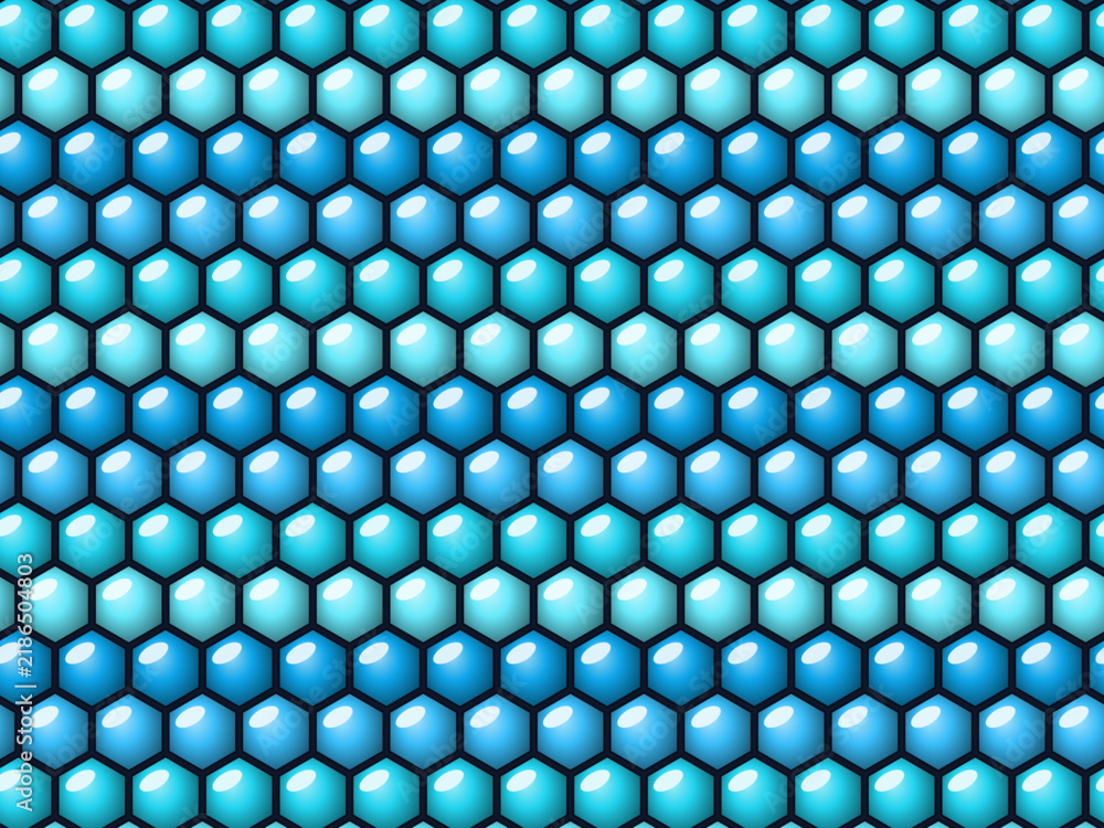 Obraz premium Inflated Diamond Quilting Trendy 3D Fabric Texture