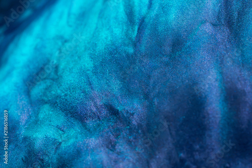Abstract blue and purple powder cloud background texture