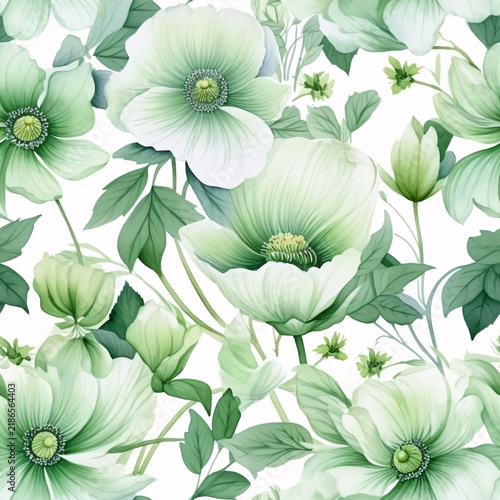 Watercolor Flower Seamless Pattern, Watercolor Flower Digital paper, Abstract Flower Pattern, Floral Seamless Pattern, Watercolor Flower Background, Flowers Pattern