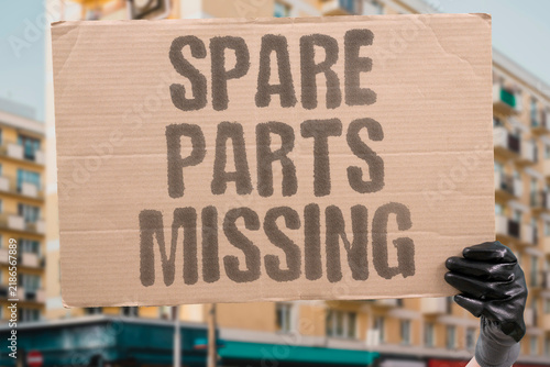Фотография "Spare Parts Missing" Unavailable components force consumers to discard functional devices