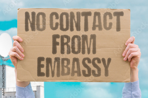 Foto "No contact from embassy" Communication breakdown leaves applicant in dark indefinitely