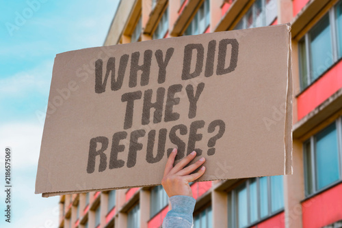 Canvastavla "Why did they refuse?" Applicant seeks reasons for unexplained rejection decision