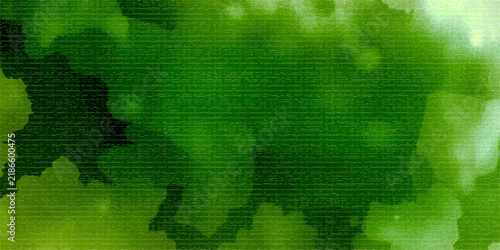 Bild auf Leinwand Green Hues Abstract Texture A vibrant abstract texture rendered in shades of emerald and forest green, evoking a sense of natural tranquility and organic flow