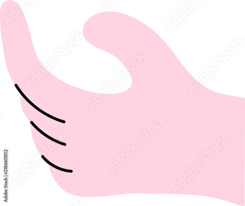 Funny Hand Doodle