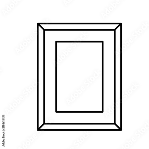 Simple rectangular frame outline