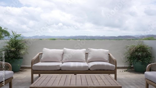 SALA DE ESTAR AL AIRE LIBRE CAMPO