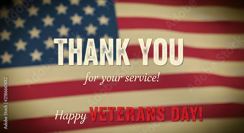 Patriotic american flag background honoring military heroes for veterans day celebration event