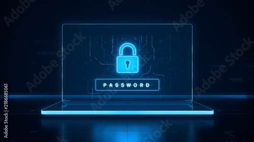 Digital security and data protection concept