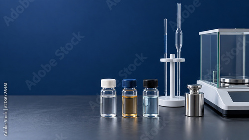 Plakat Laboratory reference water samples and calibration tools