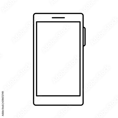 Smartphone outline icon