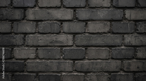 Dark masonry brick wall texture background