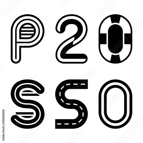 road signs p20 s50 traffic symbols
