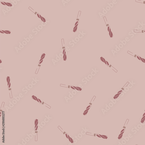 Canvastavla pattern carbide drill bit cartoon