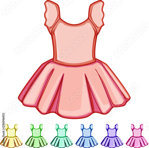 Konstfotografi ballet ballerina dress cartoon