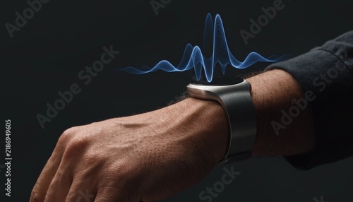 AI Technology Detecting Body Temperature and Stress Levels Through Advanced Health Monitoring and Biometric Analysis