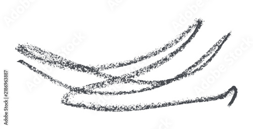 grey pencil strokes isolated on transparent background