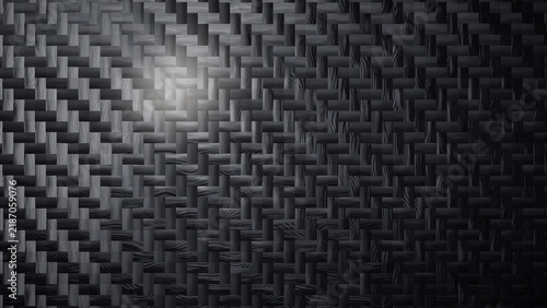 фотографія Carbon fiber 2x2 twill texture background with diagonal rib lines running across