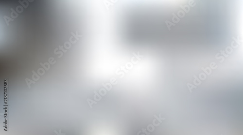 Abstract blurred grey and white gradient background for modern digital design projects