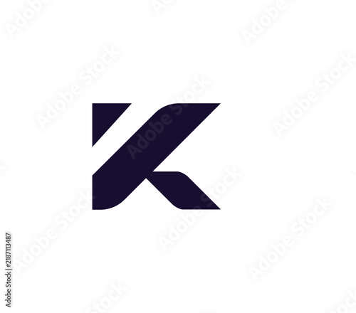 letter K arrow icon