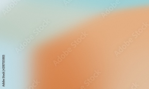 Soft Orange Cyan and Cream Abstract Gradient Background with Warm Atmospheric Glow