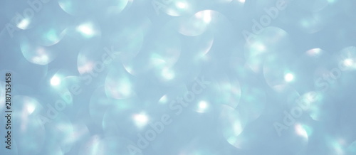 abstract blue background with bokeh